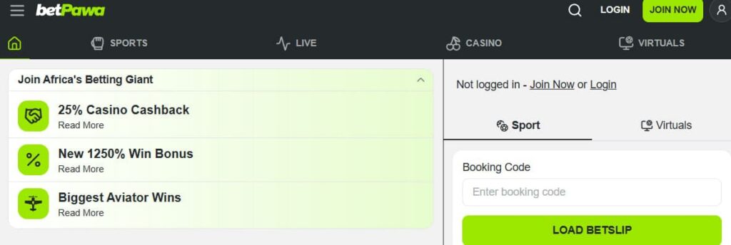 betpawa Promo Code